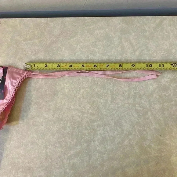 Sexy Red, Pink or‎ Teal Thong - Ties on Sides - Picture 10 of 10